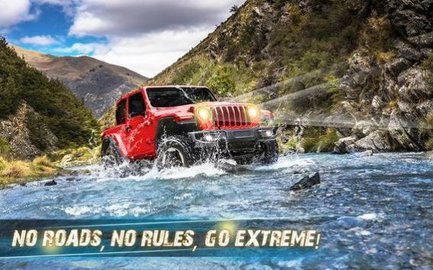 Offroad 4x4 jeep driving sim